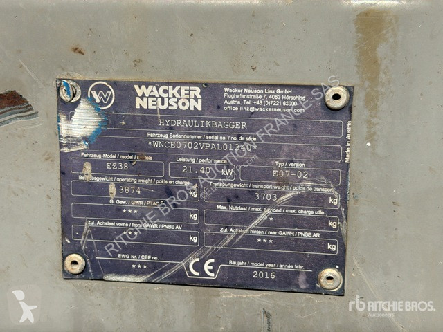 Pelle Wacker Neuson  EZ38