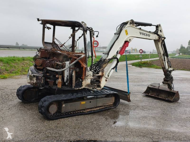 Багер Volvo ECR58F / Certificat CE endommagée