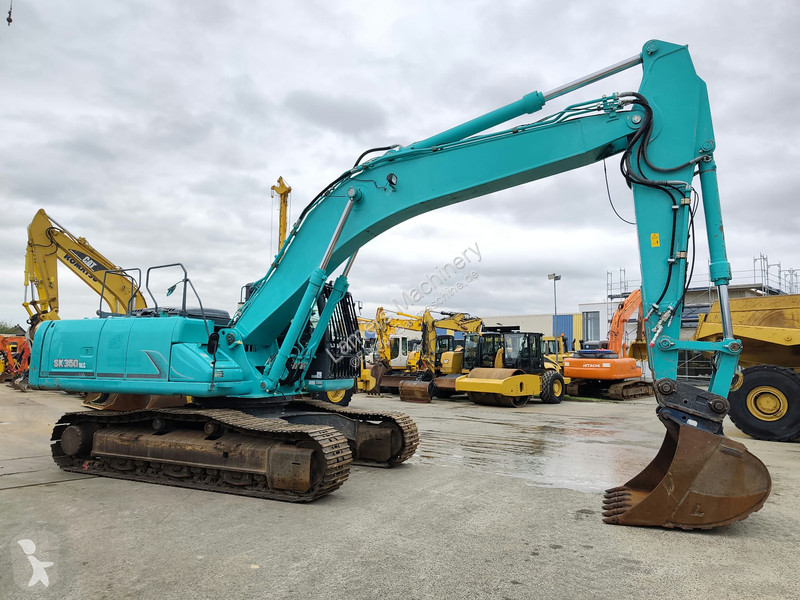 جرافة Kobelco SK350 NLC-9 .