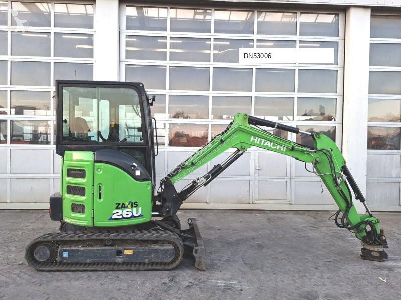 Escavadora Hitachi ZX26U-6 MTC