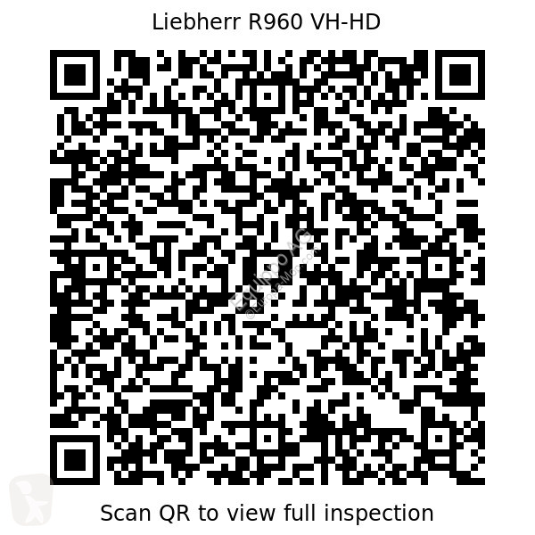Excavadora Liebherr R960 VH-HD