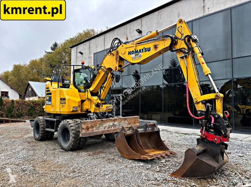 Escavadora Komatsu PW 118 MR-8 KOPARKA KOŁOWA...
