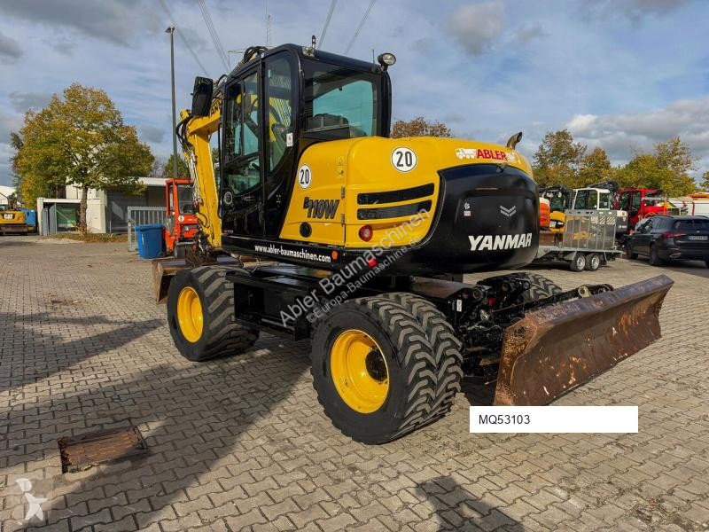 Escavadora Yanmar B110W Powertilt SW hydr. Kamera