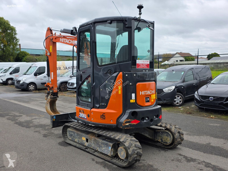 Graafmachine Hitachi zx33u-6 hrv