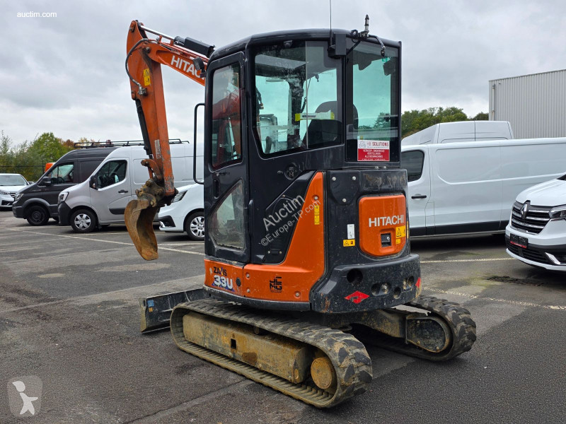 Graafmachine Hitachi zx33u-6 hrv