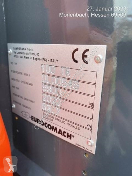 Escavatore Eurocomach 100TR