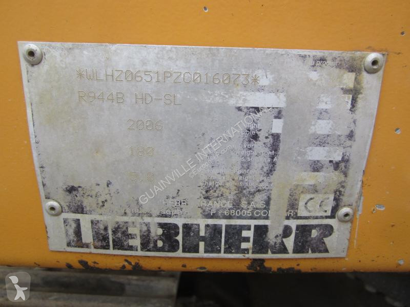Skovl Liebherr R944 HD-SL