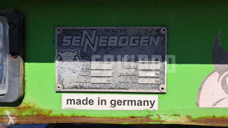 Rýpadlo Sennebogen with hydraulic rotating grapple
