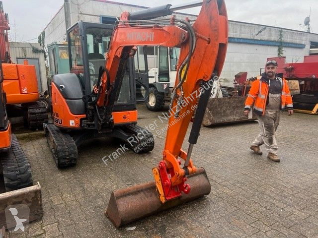 Escavatore Hitachi ZX 38 U 1Hd.org.erst 2911Std.
