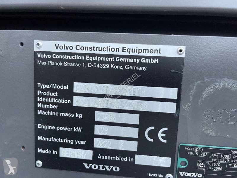 Escavadora Volvo EW200E-MH