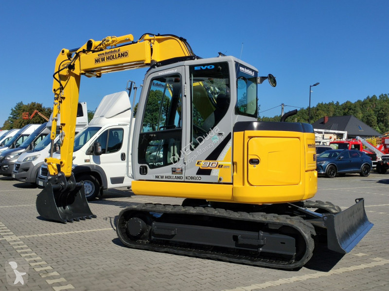 Escavadora New Holland E90B -2 Gąsienicowa 10ton