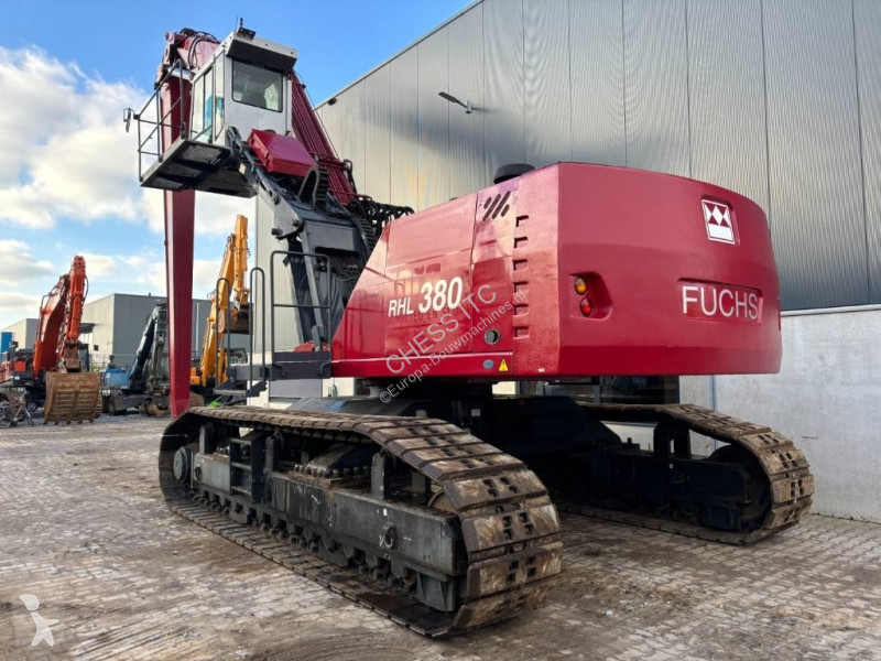 Skovel Fuchs RHL 380  --  MHL 380 on tracks