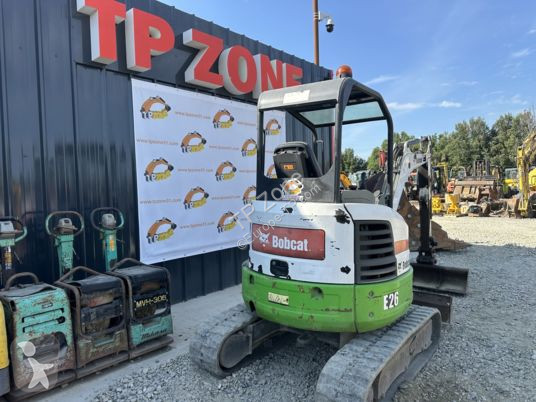 Escavadora Bobcat e26 canopy à 14900 € ht
