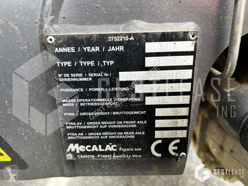 Excavator Mecalac  11 MWR