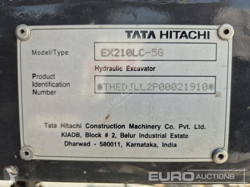 Escavatore Hitachi EX210LC-5G