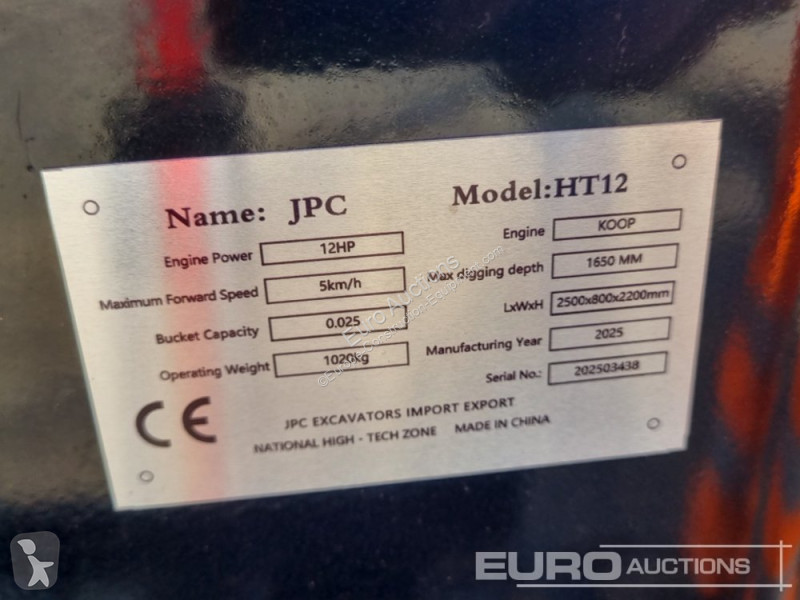 Excavator JPC HT12