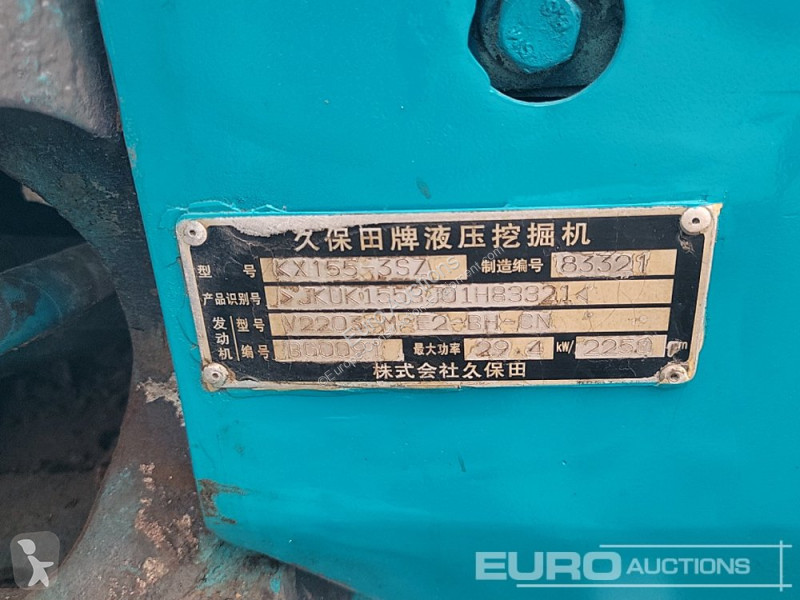 Escavatore Kubota KX155-3SZ
