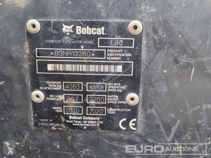 Escavadora Bobcat