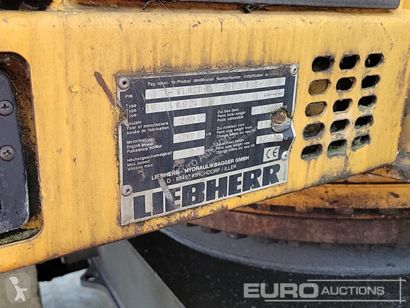 Escavadora Liebherr A924B