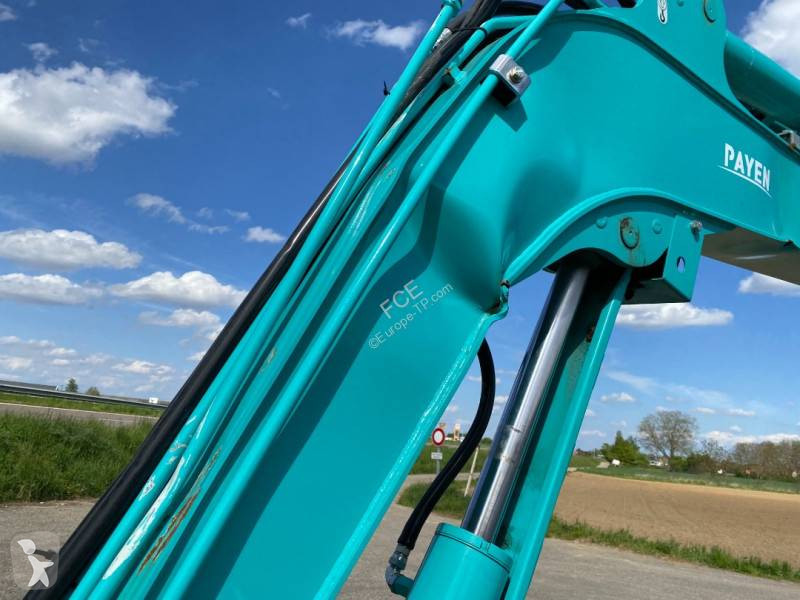 Rýpadlo Kobelco SK58/SRX-7 1er Main endommagée