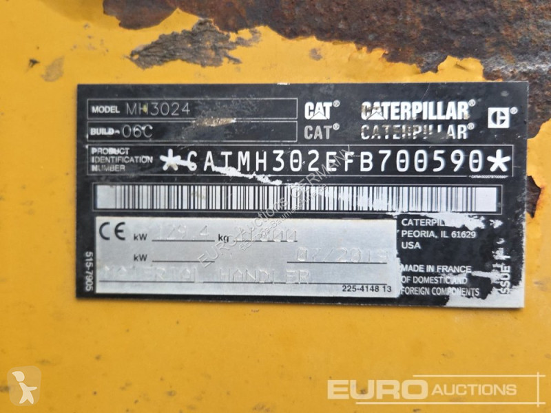 Graafmachine Caterpillar MH3024