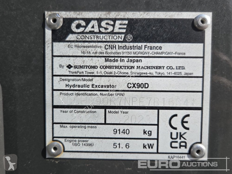 Koparka Case CX90D