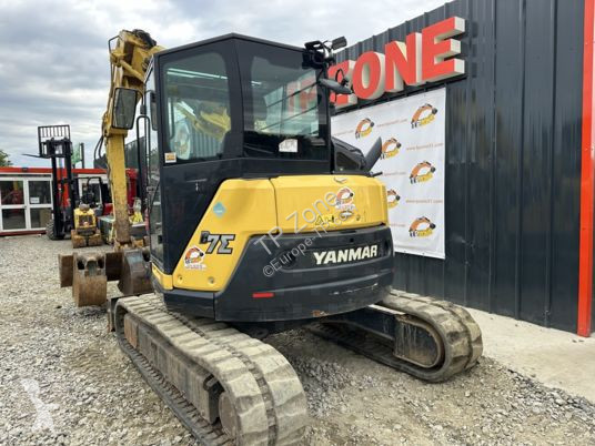 Escavatore Yanmar b7 sigma - double déport de...