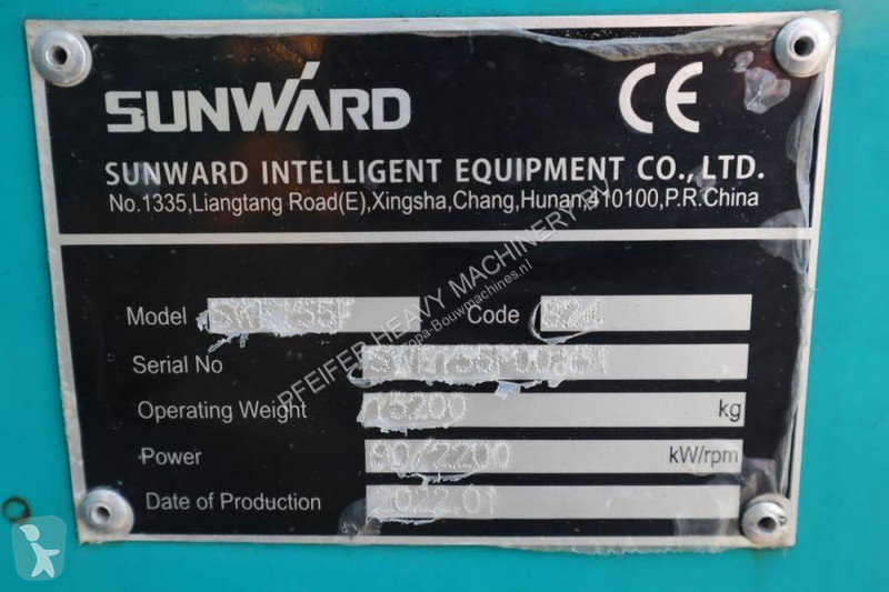 Skovl Sunward 5F CE certification, Diesel,...