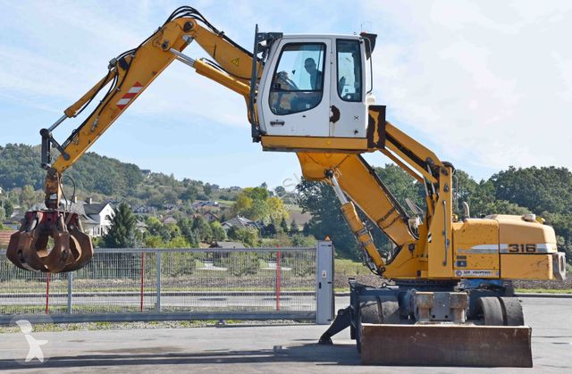 Excavator Liebherr PELLE * Umschlagbagger *...