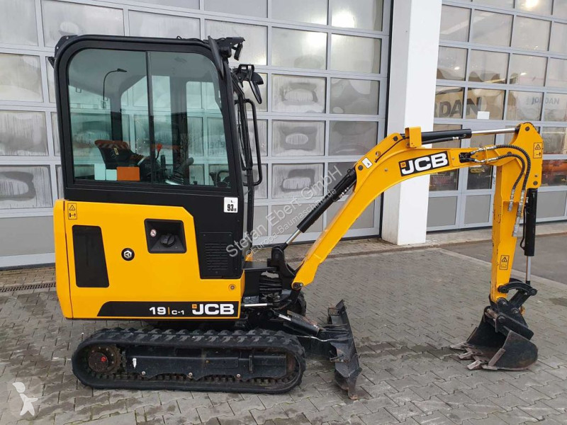Escavadora JCB 19C-1 / nur 463h! / MS01 / 2022