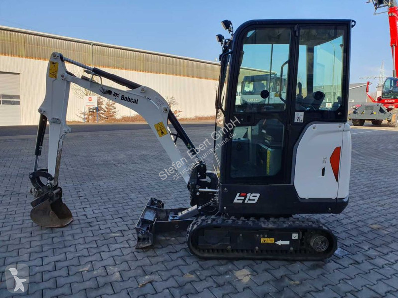 Escavadora Bobcat E19 / MS01 / nur 423h! / 2023...