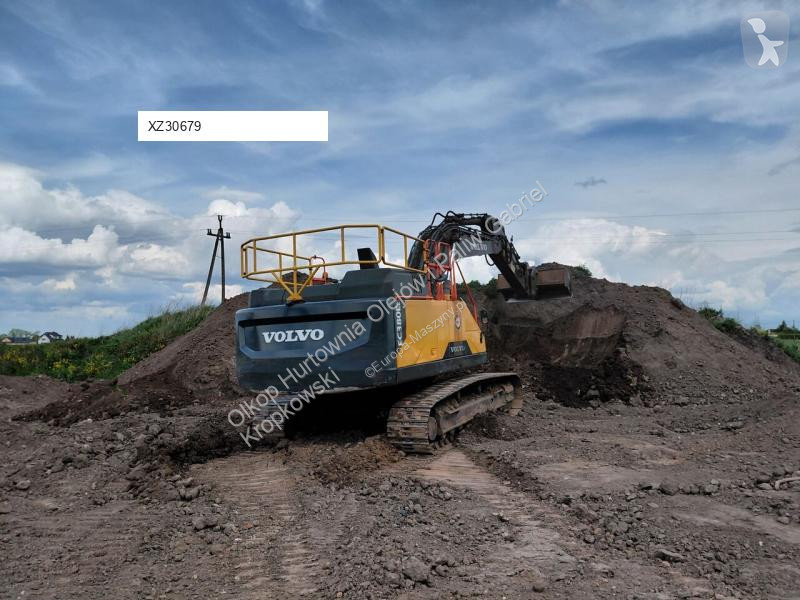 Excavator Volvo EC 380 EL Z SYSTEMEM 3D LEICA...