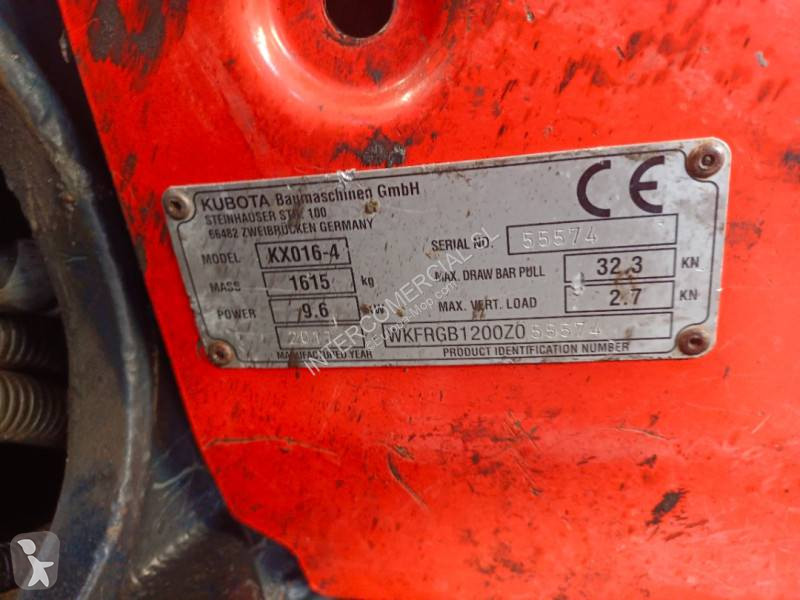 Escavatore Kubota KX016-4