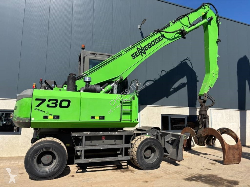 Skovl Sennebogen 730  --  Wood application  --...