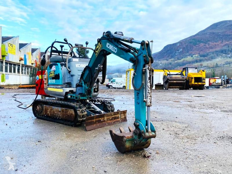 Escavadora Kobelco Mini pelle électrique