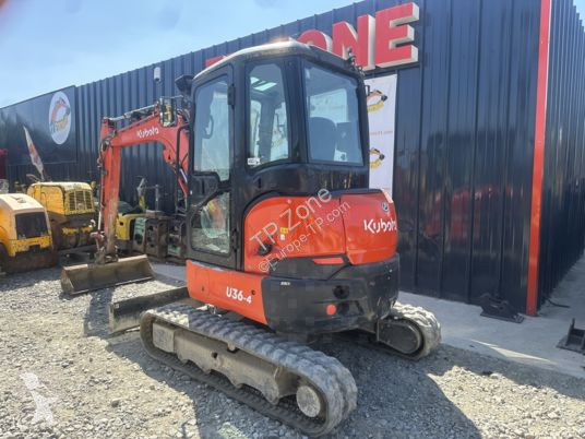 Skovl Kubota u36-4 cabine à 28500 € ht