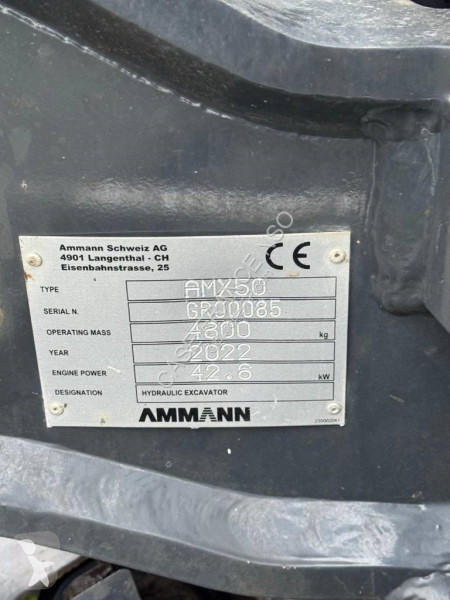 Excavator Ammann AMX 50 ZT
