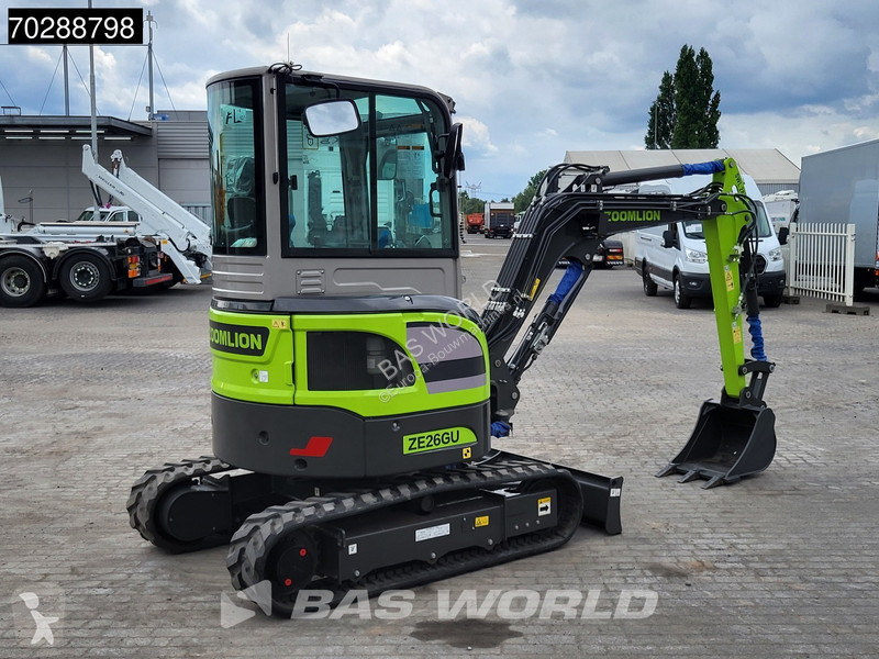 Escavadora Zoomlion ZE26 GU CE CERTIFIED