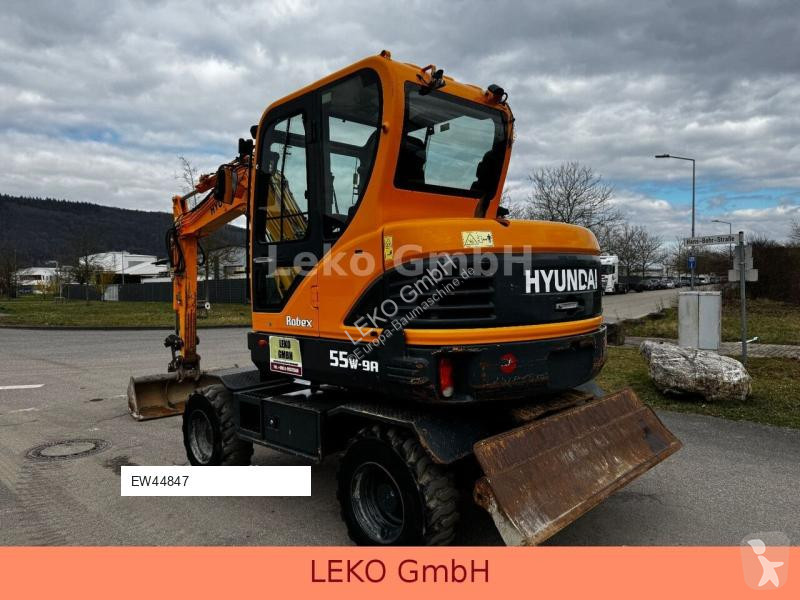 Skovl Hyundai Robex 55W-9A Mit Drei Löffeln