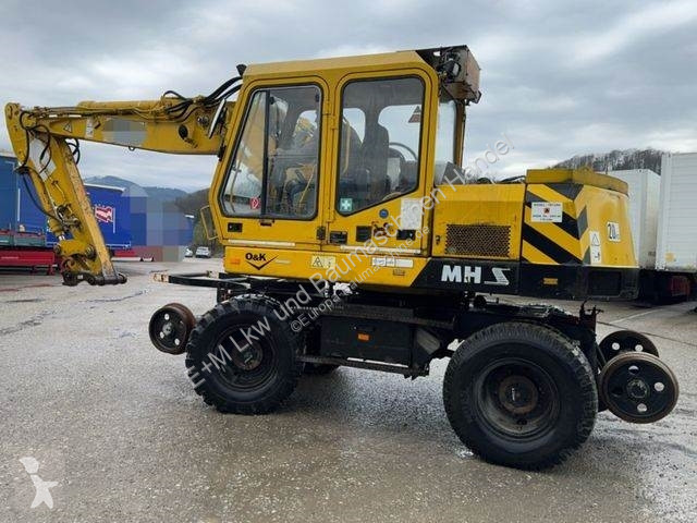Excavator O&K MOBILBAGGER AUCH FÜR GLEISE