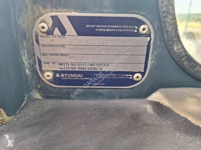 Excavator Hyundai 80CR-9A