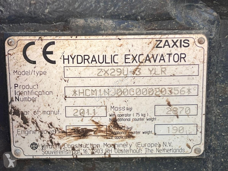 Skovl Hitachi MINIPELLE 3T