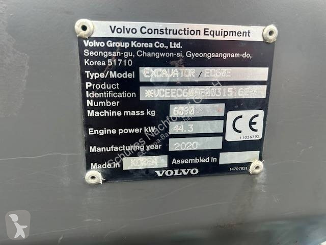 Escavadora Volvo EC 60 E