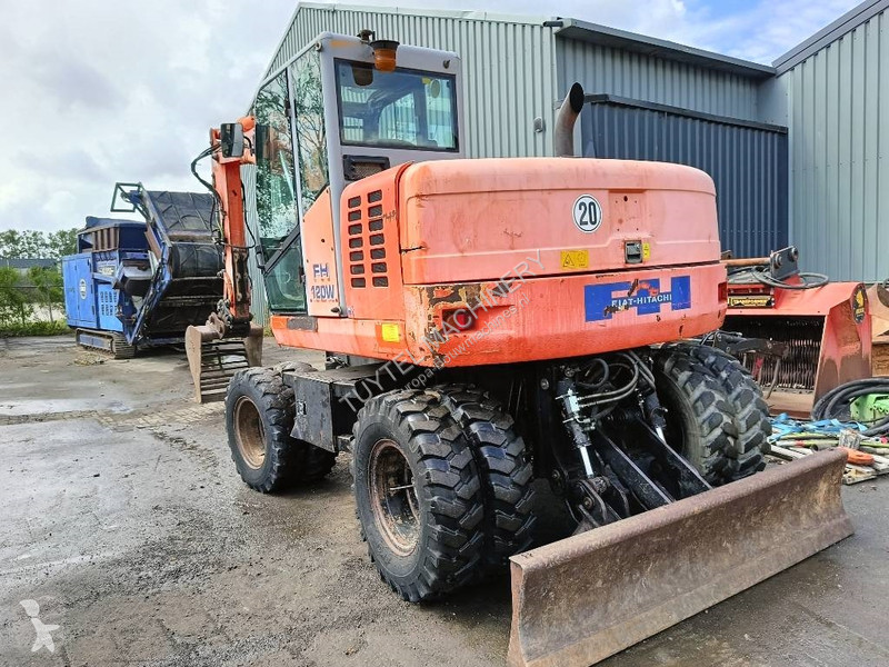 Escavatore Fiat-Hitachi W bandenkraan Wheel...