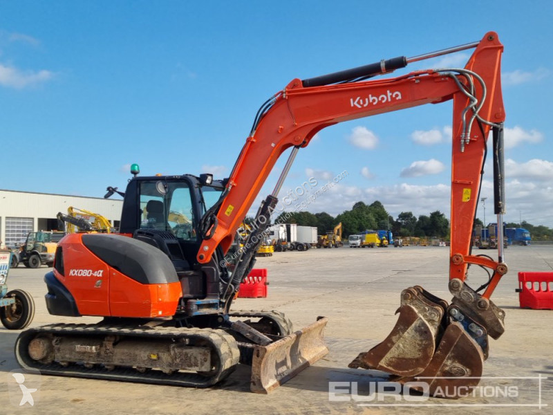 Escavatore Kubota KX080-4A