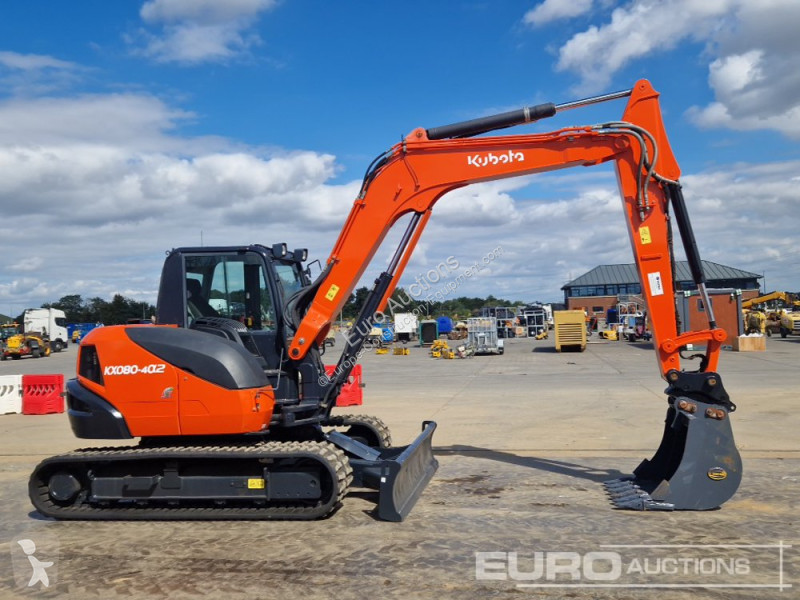 Escavatore Kubota KX080-4A