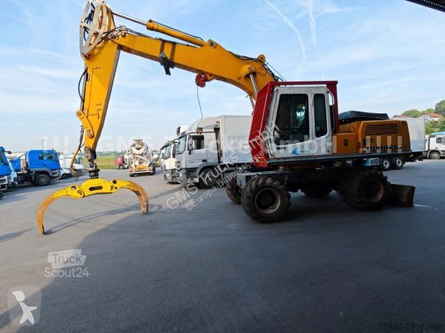 Excavator Caterpillar 315 318 322 / WOOD / Winch