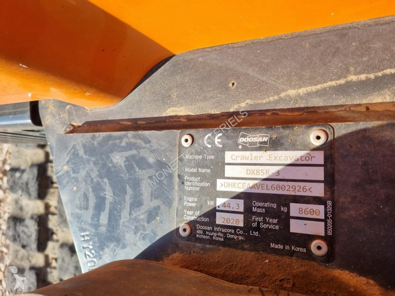 Escavadora Doosan  DX85