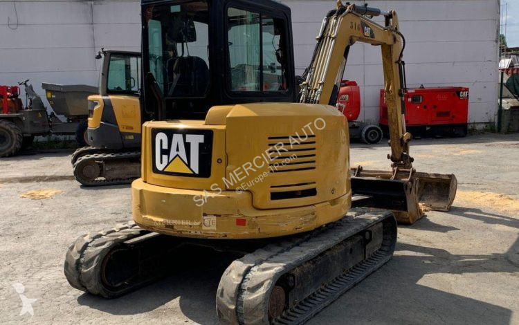Skovl Caterpillar minipelle sur chenilles diesel
