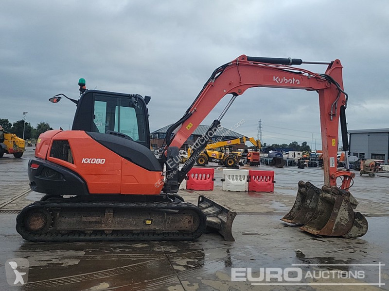 Escavadora Kubota KX080-4A